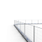 Mobile fence | 'Standard' | height: 2,00 m | Element with hooks and eyeswidth: 3,50 m